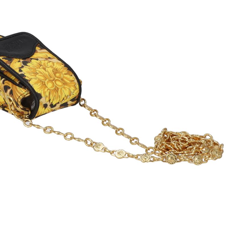 GIANNI VERSACE ジャンニヴェルサーチ/携帯ショルダーバッグ/レオパード柄//ABランク/18