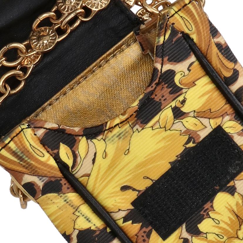 GIANNI VERSACE ジャンニヴェルサーチ/携帯ショルダーバッグ/レオパード柄//ABランク/18