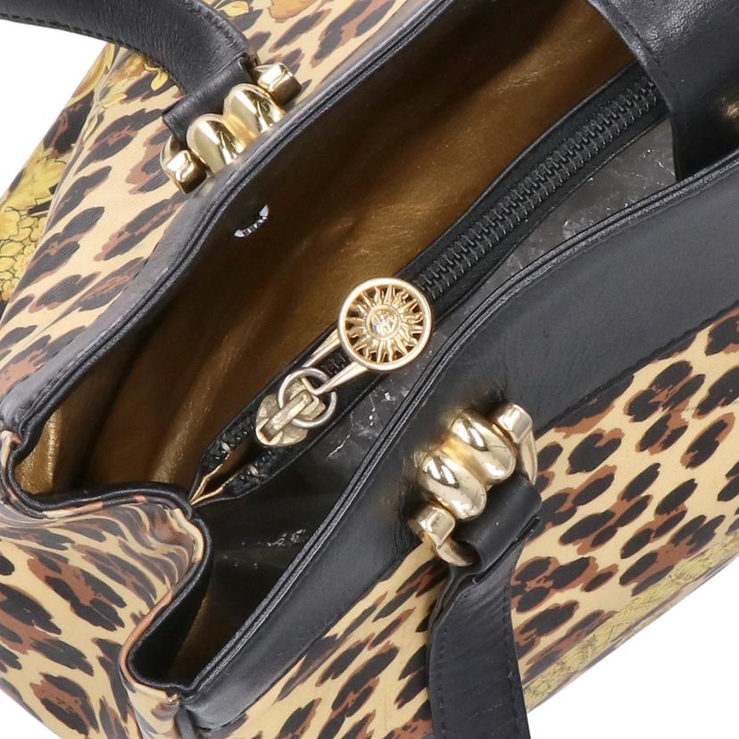 GIANNI VERSACE ジャンニヴェルサーチ/トートバッグ/レオパード柄//Bランク/18