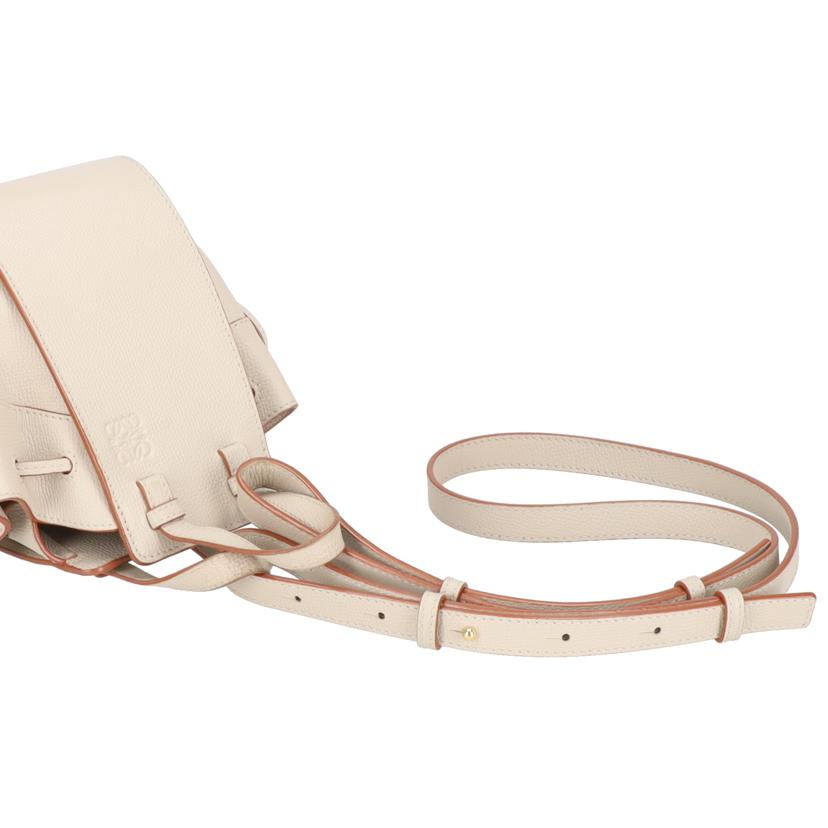 LOEWE ロエベ/ハンモックミニ2WAYショルダーバッグ/ベージュ系/314.30.V07//052***/ABランク/18