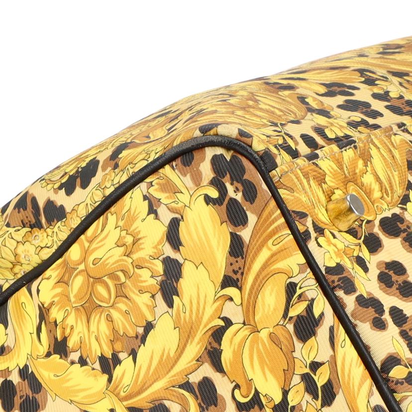 GIANNIVERSACE ジャンニヴェルサーチ /ボストンバッグ/ハンドバッグ/レオパード柄//ABランク/18