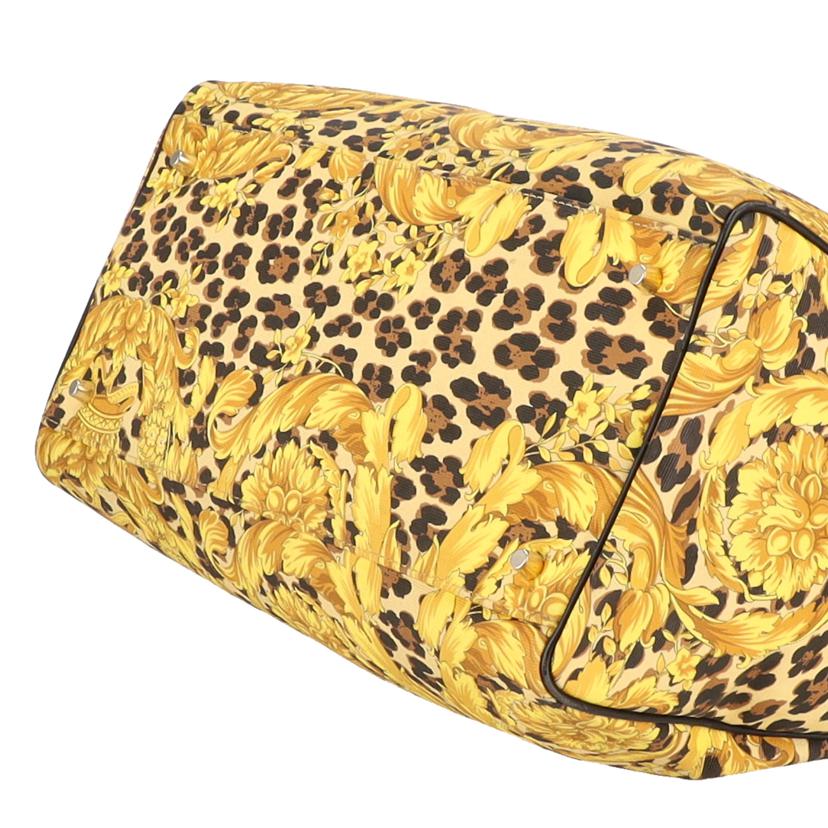 GIANNIVERSACE ジャンニヴェルサーチ /ボストンバッグ/ハンドバッグ/レオパード柄//ABランク/18