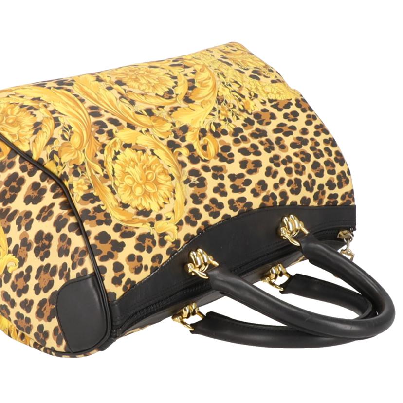 GIANNIVERSACE ジャンニヴェルサーチ /ボストンバッグ/ハンドバッグ/レオパード柄//ABランク/18