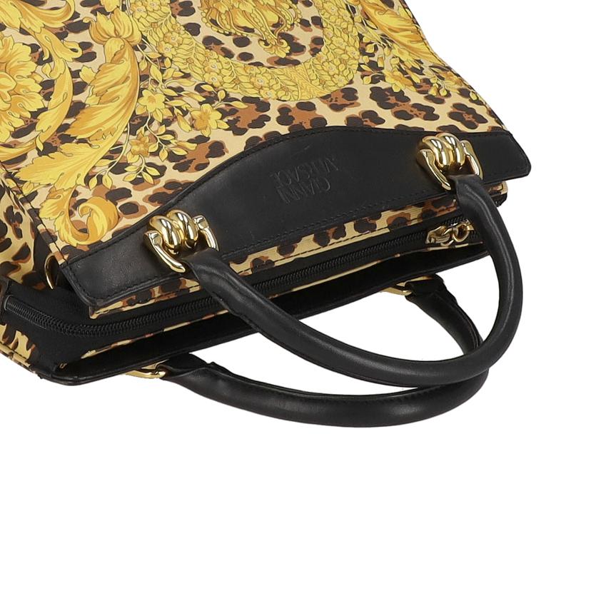GIANNI VERSACE ジャンニヴェルサーチ/ハンドバッグ/レオパード柄//ABランク/18