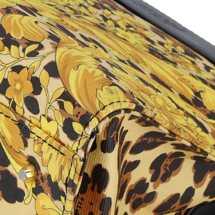 GIANNI VERSACE ジャンニヴェルサーチ/ハンドバッグ/レオパード柄//ABランク/18