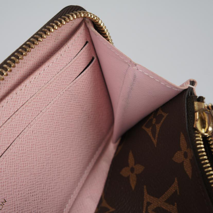 LV ルイ・ヴィトン/ポルトフォイユクレマンス/MG/ローズバレリーヌ/M61298//CT2***/ABランク/05