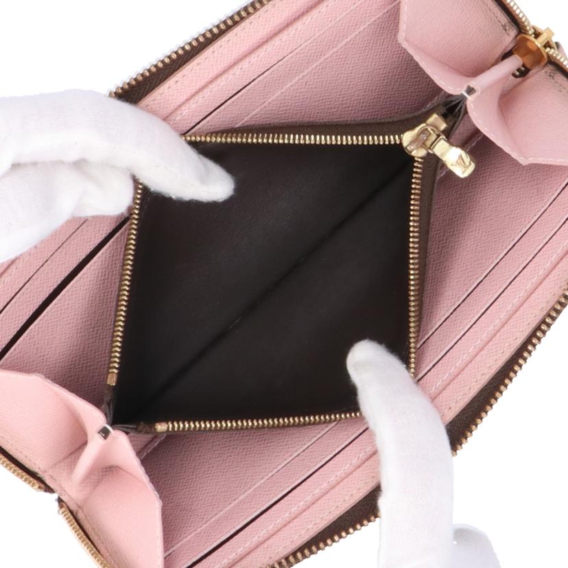 LV ルイ・ヴィトン/ポルトフォイユクレマンス/MG/ローズバレリーヌ/M61298//CT2***/ABランク/05