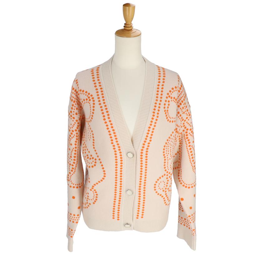 HERMES エルメス/HERMES エルメスモチーフカーディガン23SS//ABランク/82