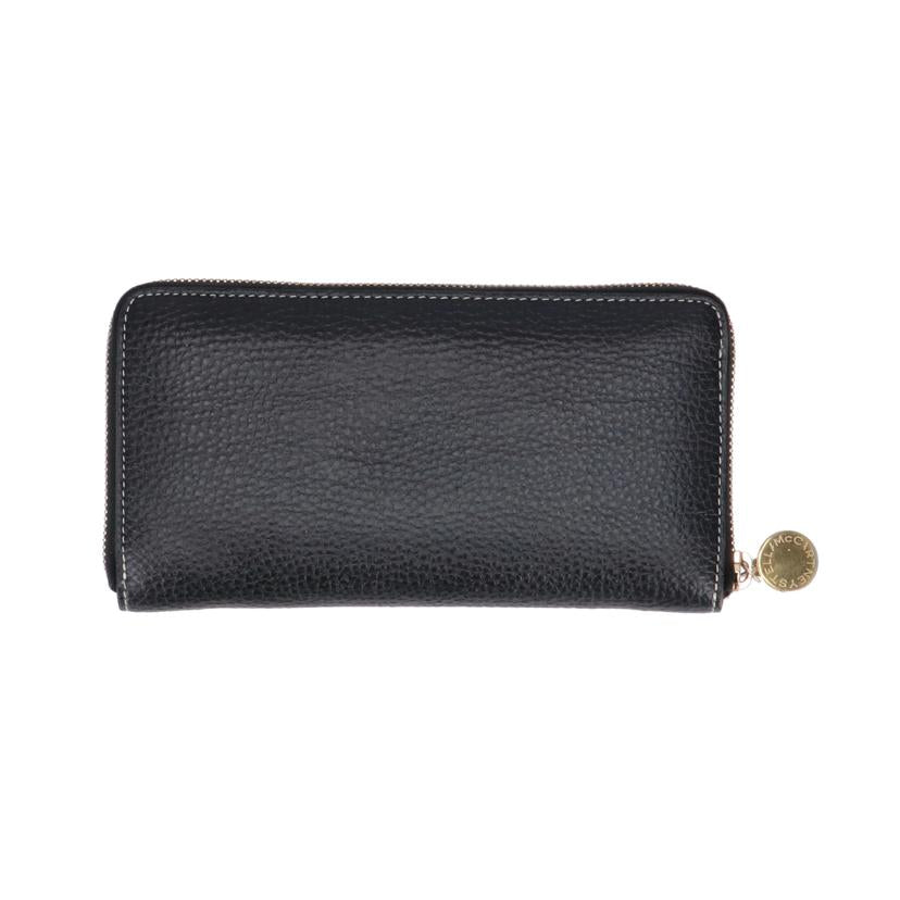 STELLA McCARTNEY ステラマッカートニー/ロゴ/ラウンドファスナー長財布/ブラック/700251WP0057//Aランク/18