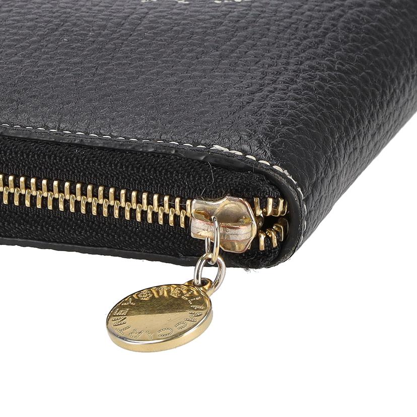 STELLA McCARTNEY ステラマッカートニー/ロゴ/ラウンドファスナー長財布/ブラック/700251WP0057//Aランク/18