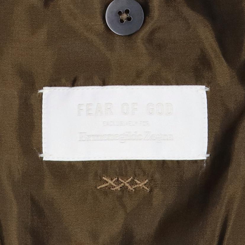 FEAR OF GOD ゼニア/FEAR OF GOD × ZEGNA ロゴコーチジャケット/FZ5007//サイズ:46/ABランク/91