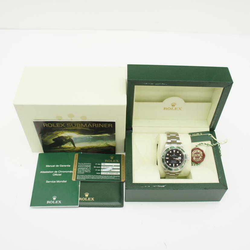 ROLEX ロレックス/サブマリーナデイト/グリーン/ランダム番/16610LV//497*****/ABランク/91