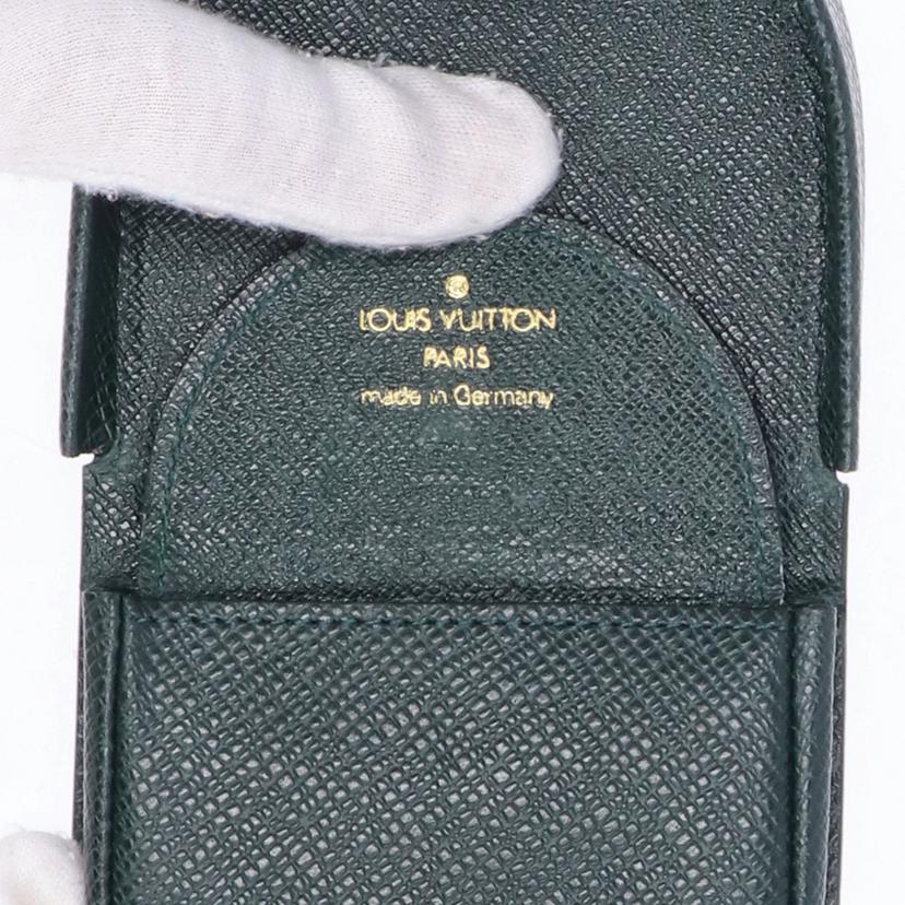 LV ルイヴィトン/ポルトモネキュベット/タイガ/エピセアグリーン/M30374//LP0***/ABランク/75