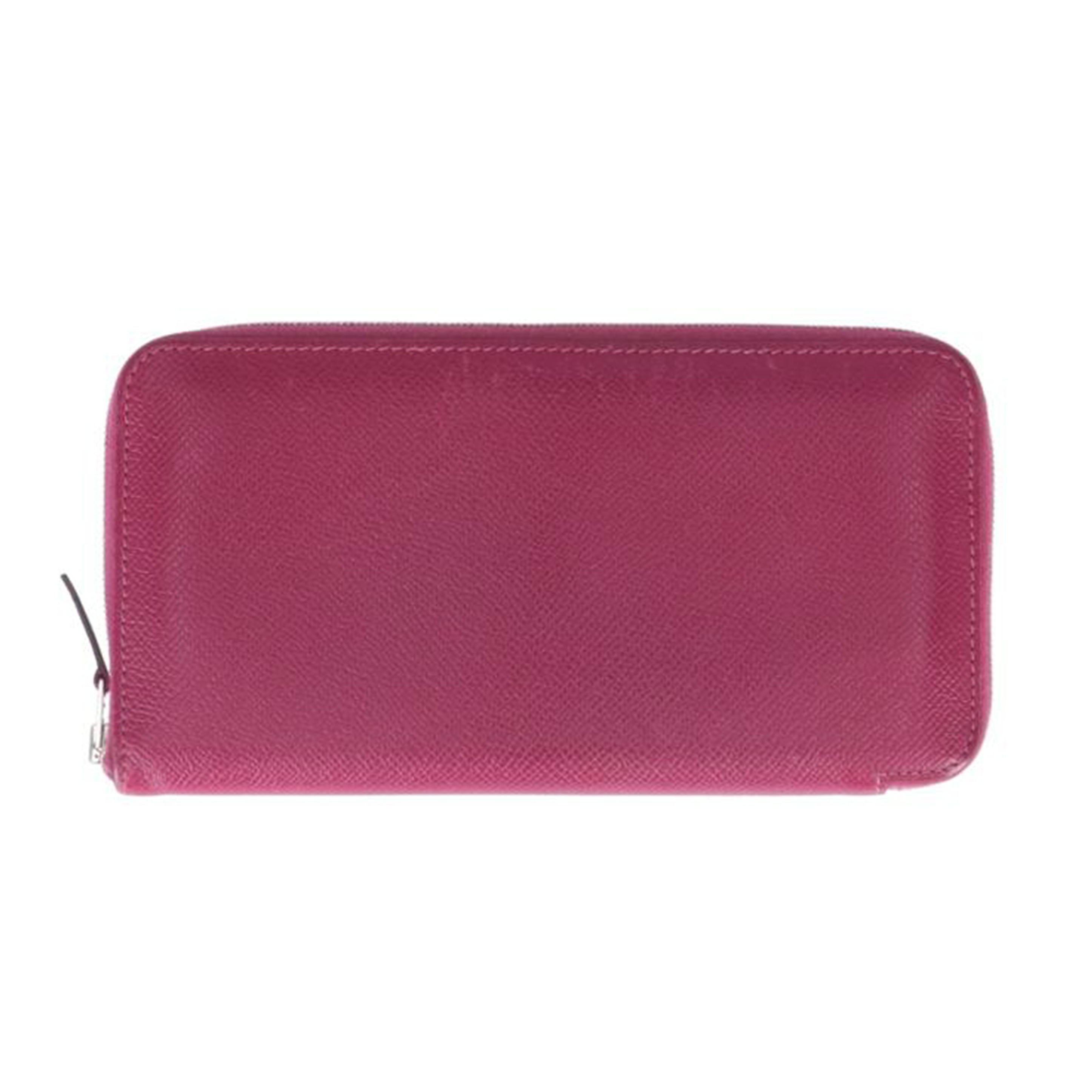 HERMES エルメス/アザップロングオールレザー/エプソン/ローズハープル//□P刻******/ABランク/18