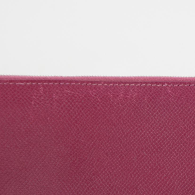HERMES エルメス/アザップロングオールレザー/エプソン/ローズハープル//□P刻******/ABランク/18