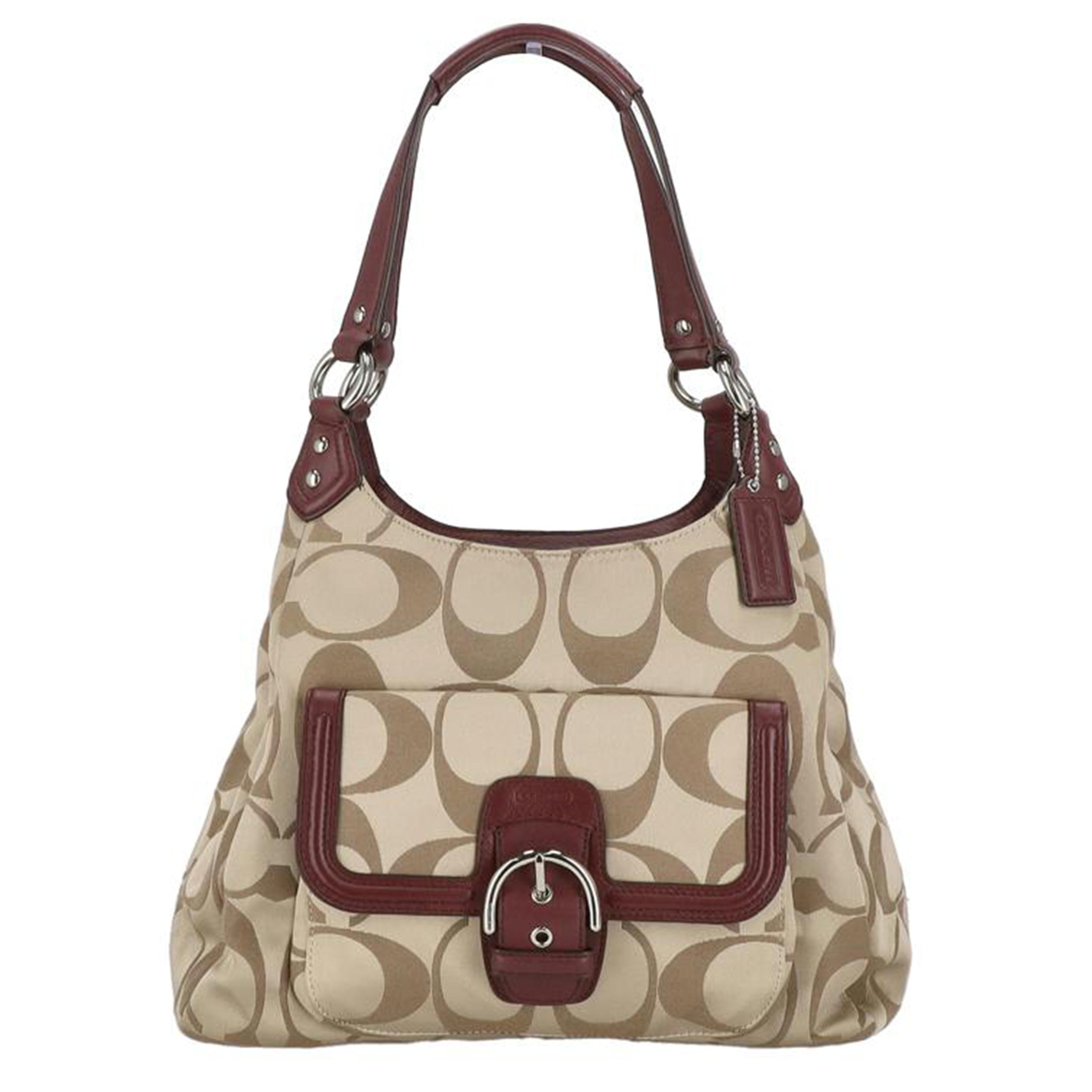 COACH コーチ/シグネチャーホーボー/ショルダーバッグ/F24742//H13**/Aランク/18