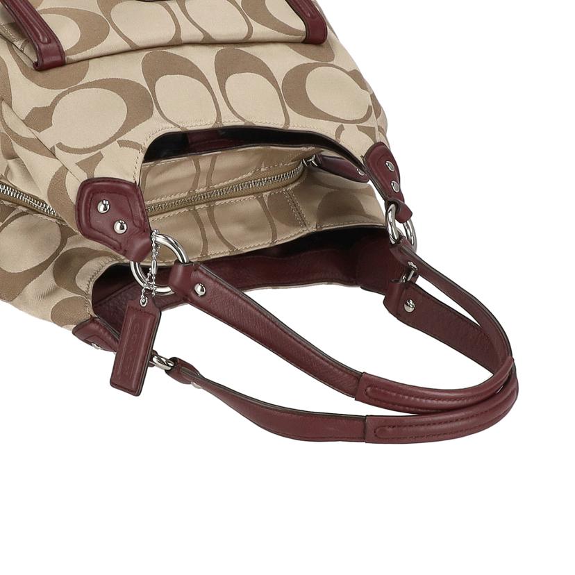 COACH コーチ/シグネチャーホーボー/ショルダーバッグ/F24742//H13**/Aランク/18