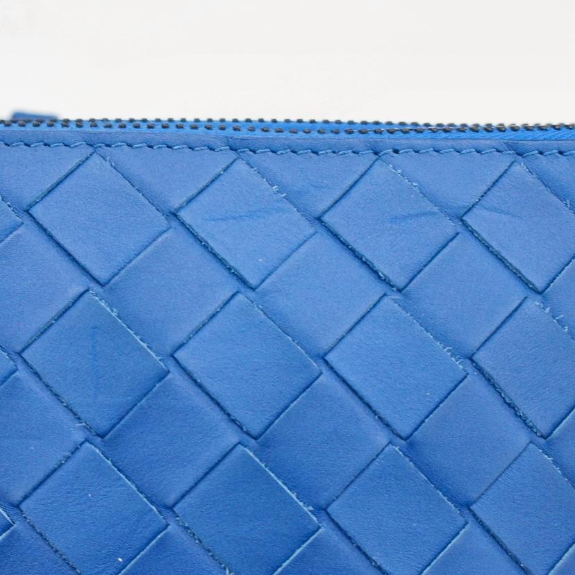 BOTTEGA VENETA ボッテガヴェネタ/イントレチャートミニメッセンジャーバッグ/ブルー/ 609692//B08*******/Aランク/18