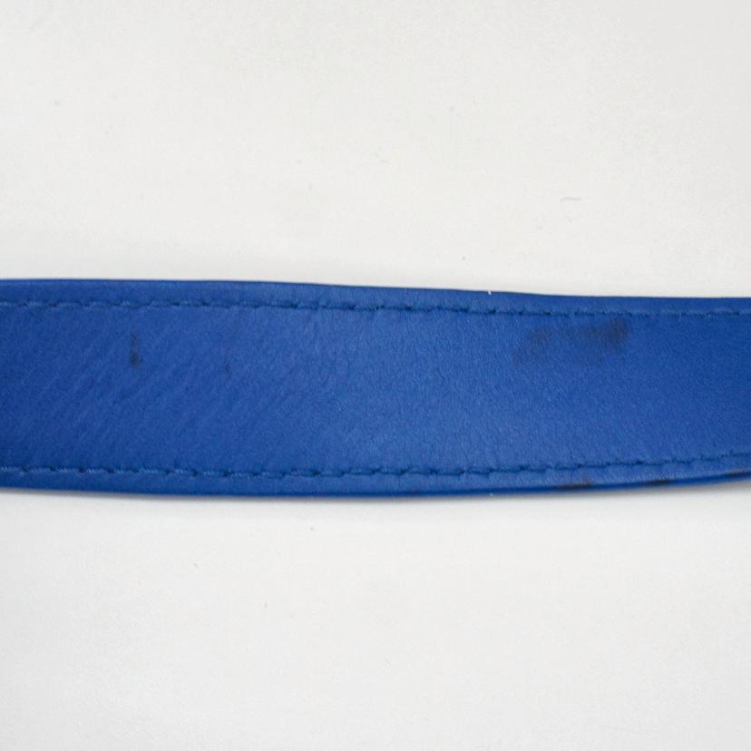 BOTTEGA VENETA ボッテガヴェネタ/イントレチャートミニメッセンジャーバッグ/ブルー/ 609692//B08*******/Aランク/18