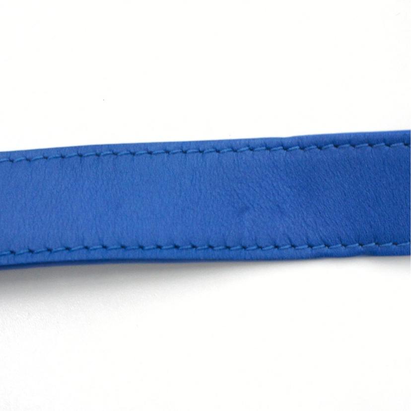 BOTTEGA VENETA ボッテガヴェネタ/イントレチャートミニメッセンジャーバッグ/ブルー/ 609692//B08*******/Aランク/18