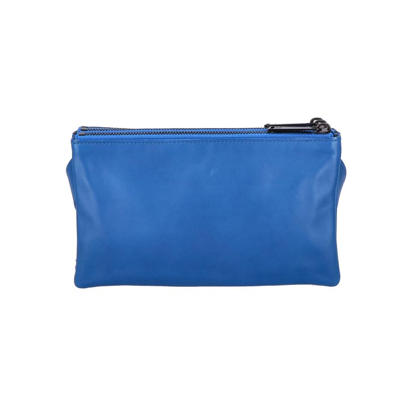 BOTTEGA VENETA ボッテガヴェネタ/イントレチャートミニメッセンジャーバッグ/ブルー/ 609692//B08*******/Aランク/18