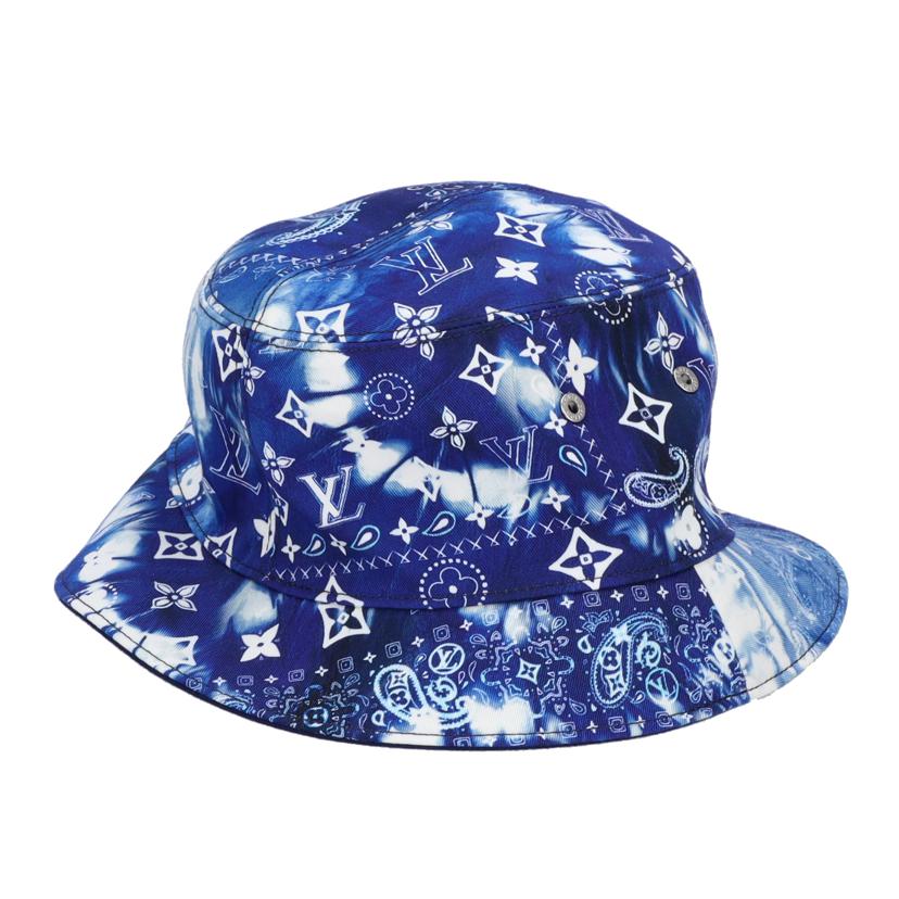 【美品】ルイヴィトン　リバーシブルバケットハット　ボネ・モノグラムバンダナハット LOUIS VUITTON ルイヴィトン/メンズファッション｜WonderREX-ONLINE