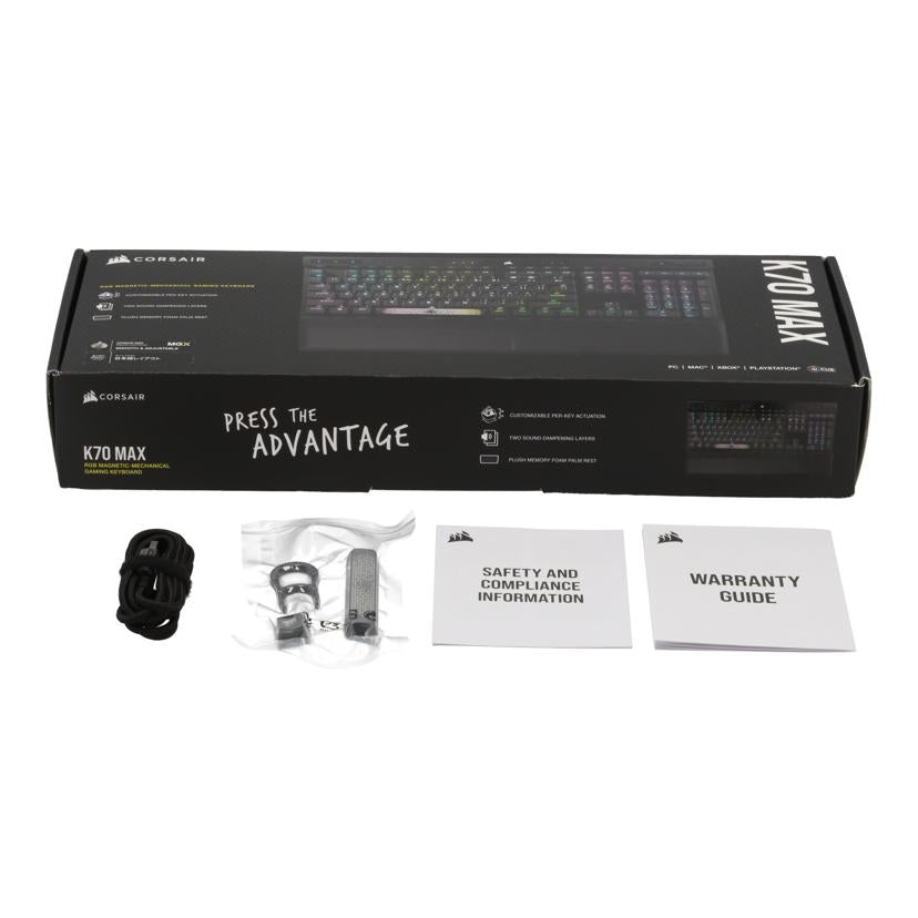 CORSAIR コルセア/ゲーミングキーボード/K70 MAX/CH-910961G-JP//A2I0I344102CDY/Aランク/82