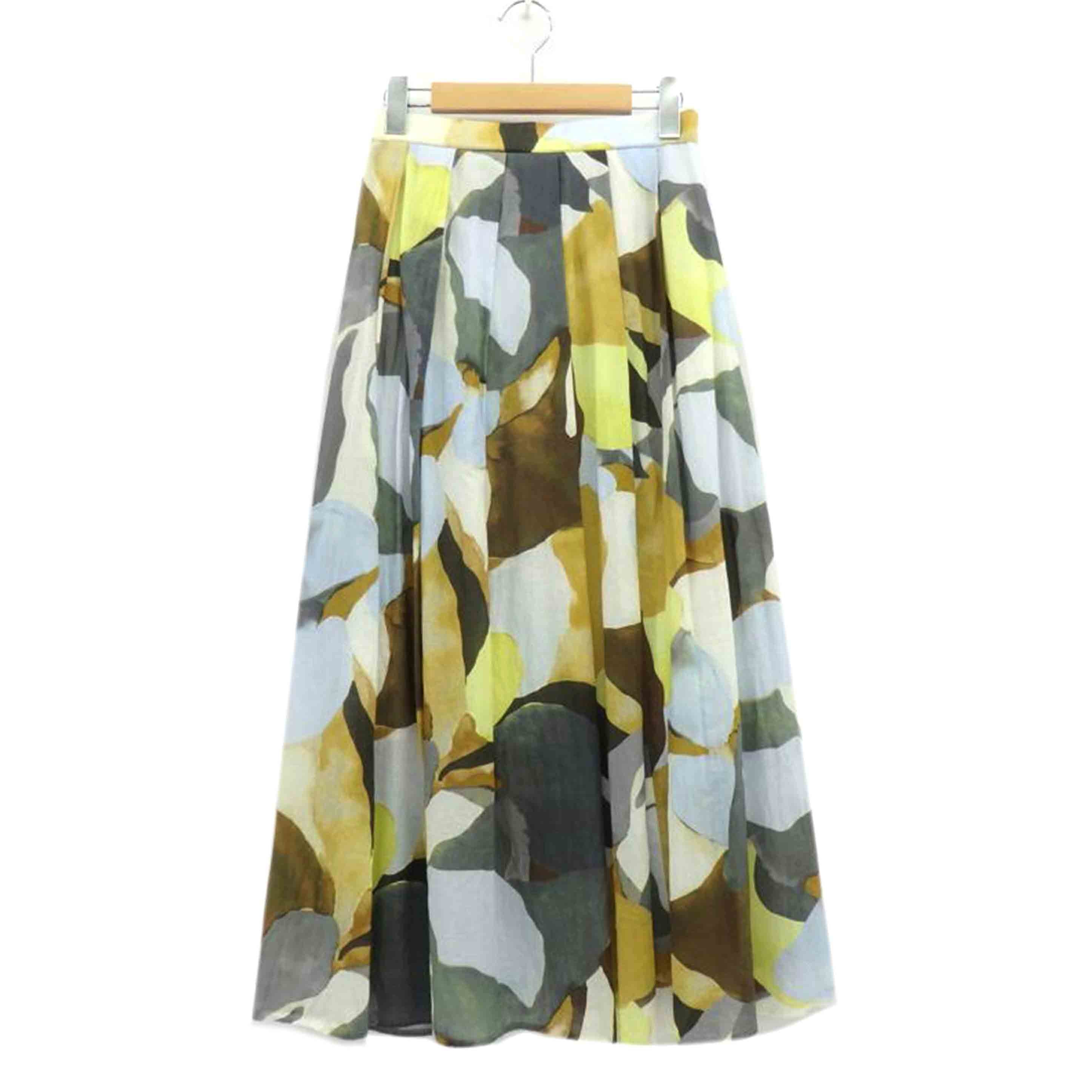 ROPE DEVEAUX ロペ/プリント&無地タックスカート/GGC23500A//Aランク/77