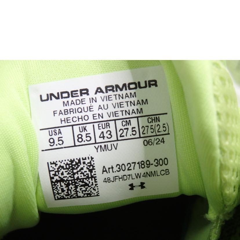 UNDER ARMOUR アンダーアーマー/UNDER ARMOUR スニーカー/27.5cm/ART3027189-300//ABランク/84