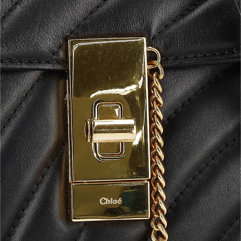 Chloe クロエ/ミニドリューキルテッドレザー2wayショルダー/CHC18US107A04//021*******/Aランク/18