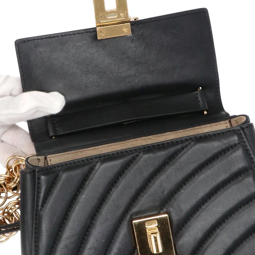 Chloe クロエ/ミニドリューキルテッドレザー2wayショルダー/CHC18US107A04//021*******/Aランク/18