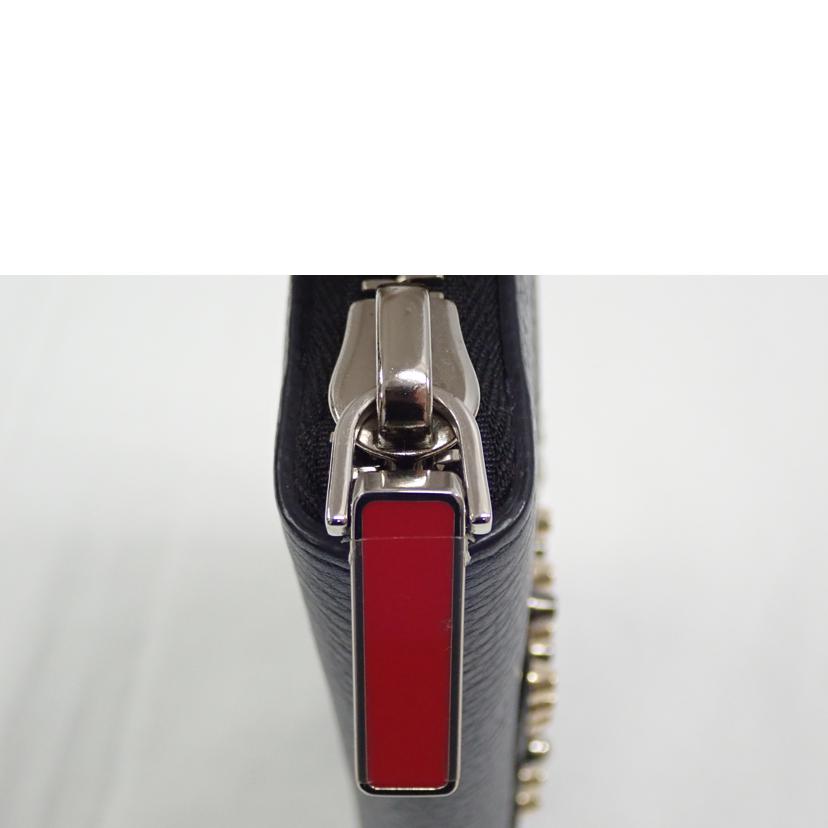 cristian loubutin クリスチャンルブタン/スタッズロゴパネトーネラウンドジップ//ABランク/62