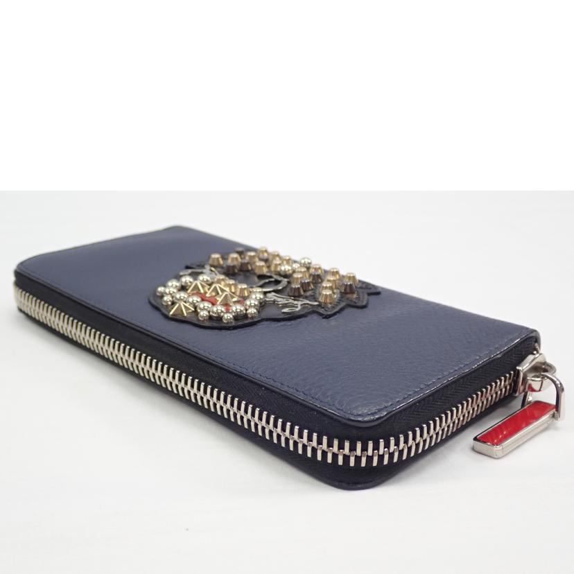 cristian loubutin クリスチャンルブタン/スタッズロゴパネトーネラウンドジップ//ABランク/62