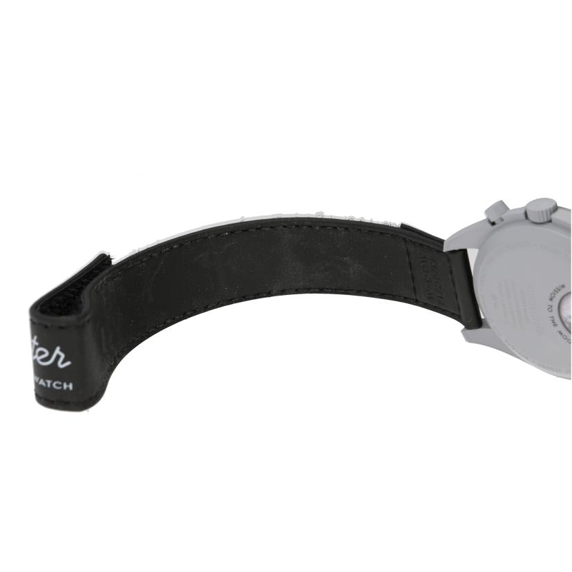 OMEGA×swatch オメガ×スウォッチ/MISSION TO THE MOON/クオーツ/S033M100//Aランク/05