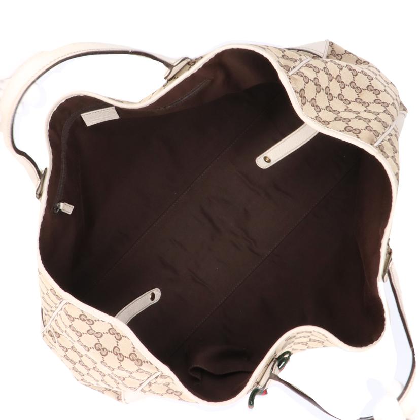 GUCCI /GGキャンバスプリンシーリボントート/161719//204***/ABランク/19