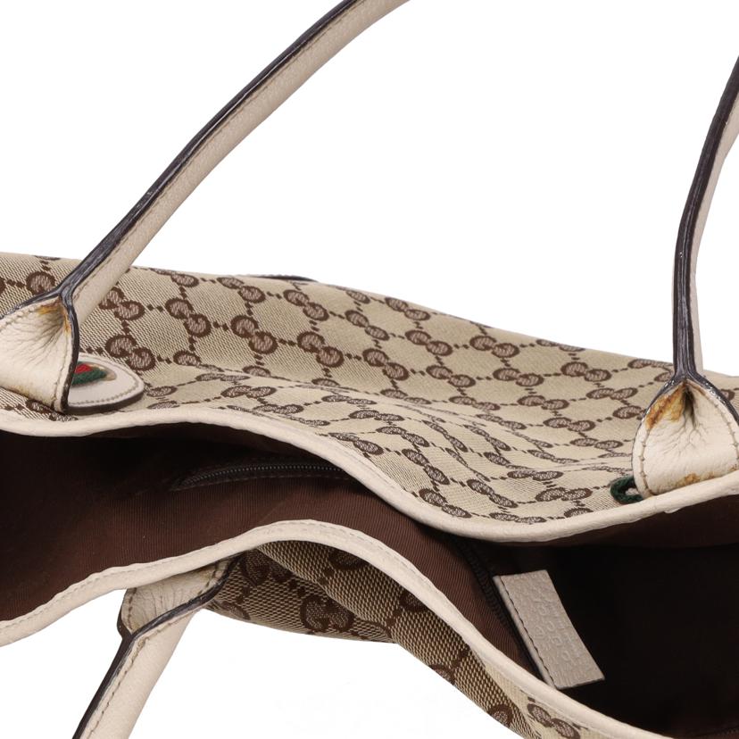 GUCCI /GGキャンバスプリンシーリボントート/161719//204***/ABランク/19