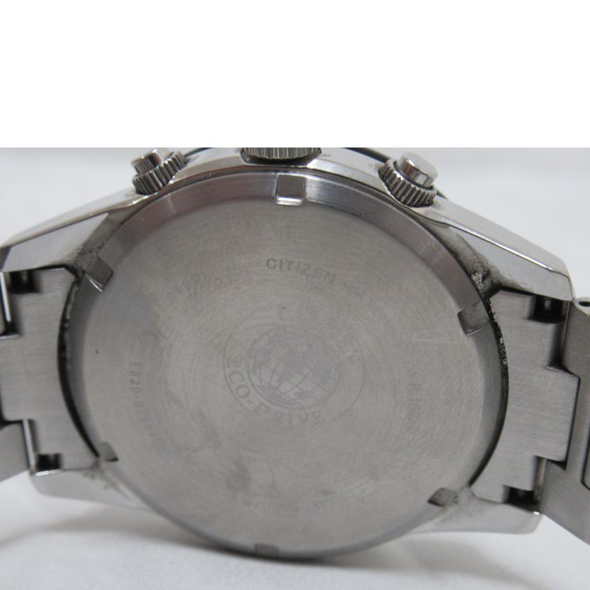 CITIZEN/メンズウォッチ/Eco-Drive/ソーラー/E820-S083460//961******/Bランク/63
