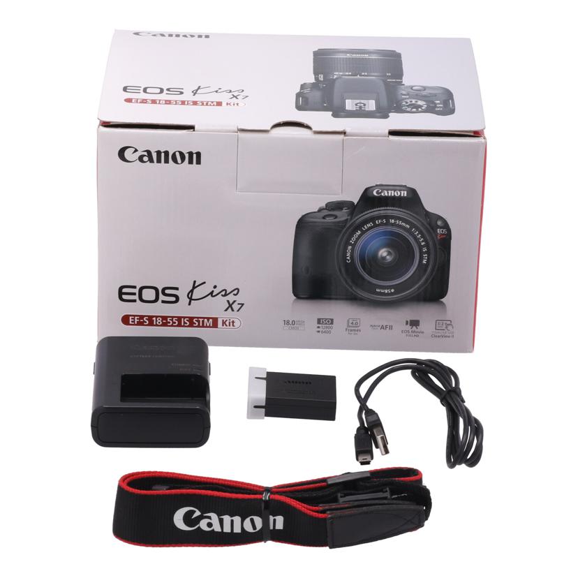 Canon キヤノン /デジタル一眼 レンズキット/EOS Kiss X7 レンズキット//091073007830/Bランク/62