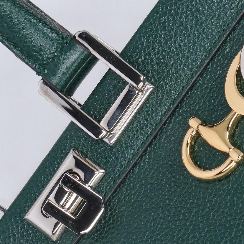 GUCCI グッチ/ズゥミスモールレザー2WAYショルダーバッグ/グリーン/569712//493***/SAランク/18