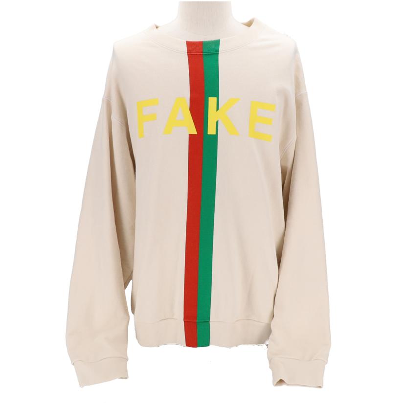 GUCCI グッチ/FAKE NOT スウェット/635847//サイズ:XL/ABランク/91