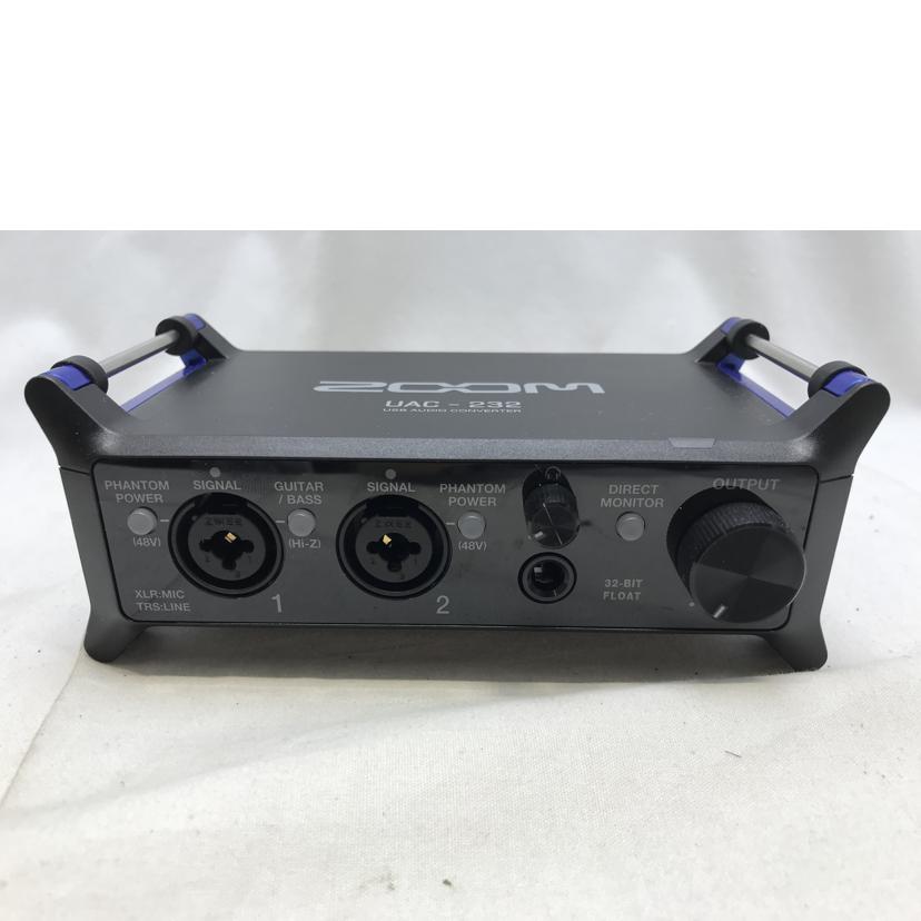 ZOOM ズーム/オーディオインターフェイス/UAC-232//C93006675/ABランク/51