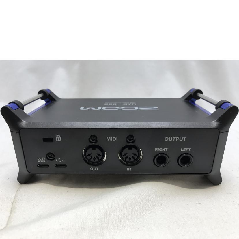 ZOOM ズーム/オーディオインターフェイス/UAC-232//C93006675/ABランク/51