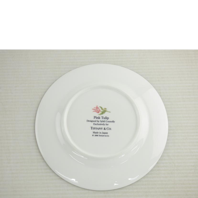 TIFFANY&Co. ティファニー/Pink Tulipプレート2枚セット//Aランク/64