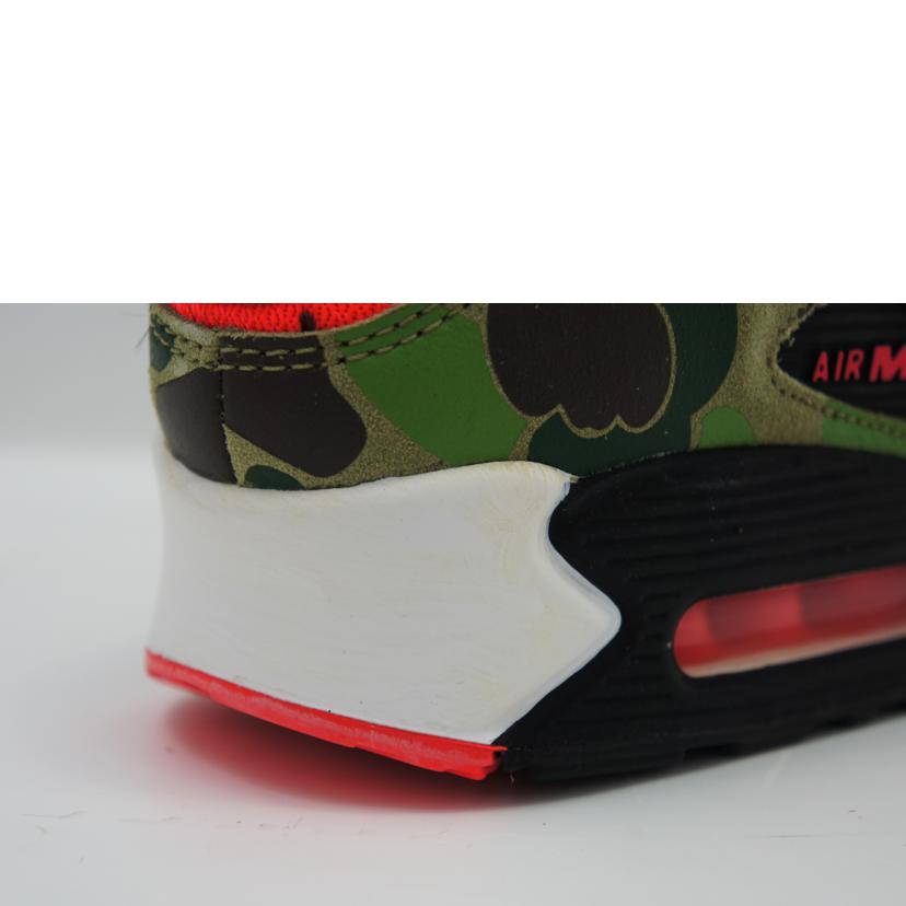 NIKE NIKE/atmos×NIKE AIR MAX 90ダックカモ/CW6024-600//00194495847025/ABランク/85