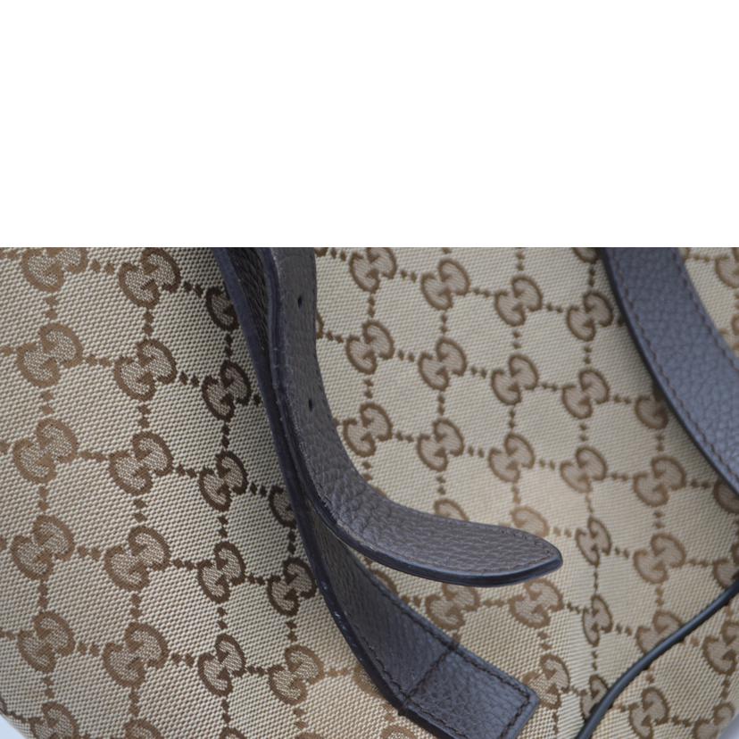 GUCCI グッチ/GGキャンパスデイレザーバックパック/449175//527***/Aランク/89