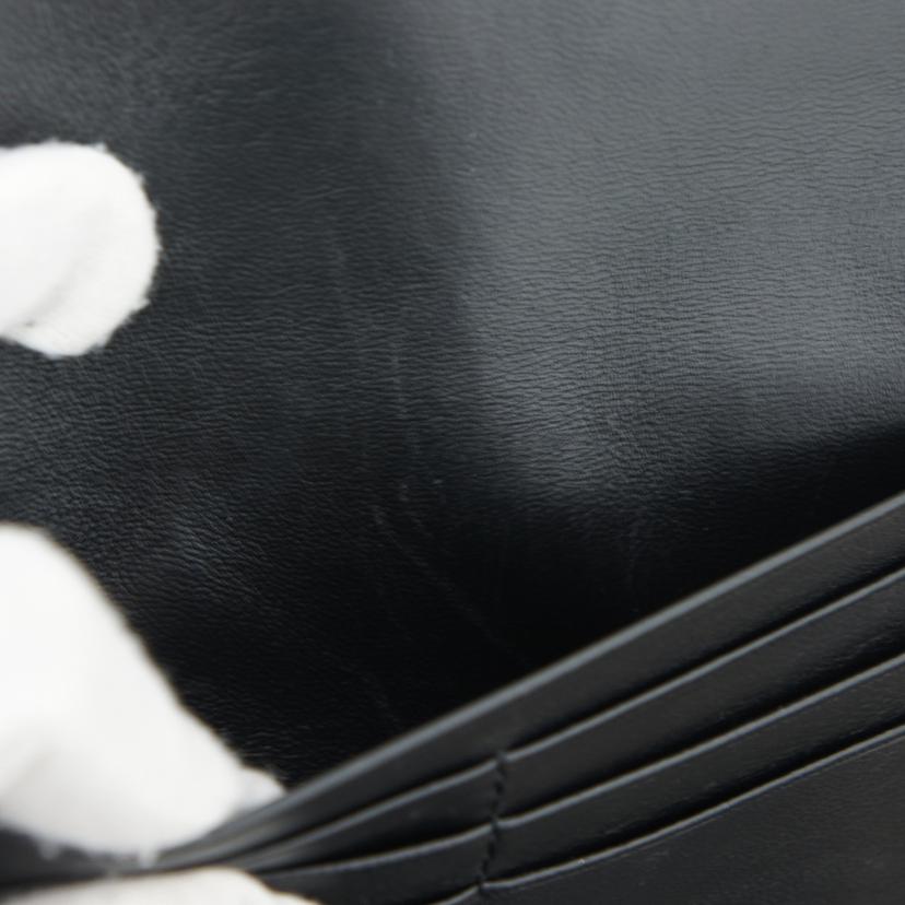 VERSACE ヴェルサーチェ/メデューサ/三つ折りレザー長財布/ブラック/1106103//Aランク/18