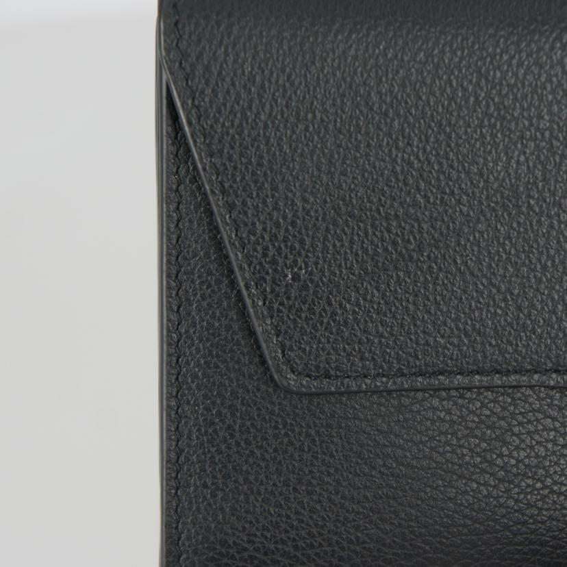 VERSACE ヴェルサーチェ/メデューサ/三つ折りレザー長財布/ブラック/1106103//Aランク/18