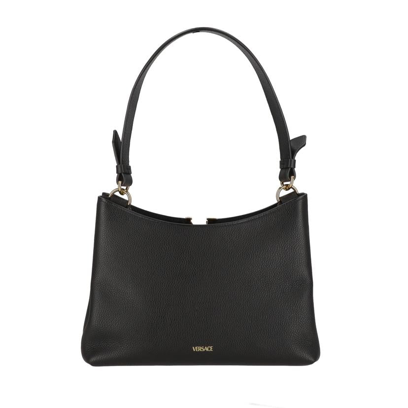 VERSACE ベルサーチ/ヴェルトゥス/レザー2WAYショルダーバッグ/ブラック/1005964 1A04093 //045*******/Aランク/18