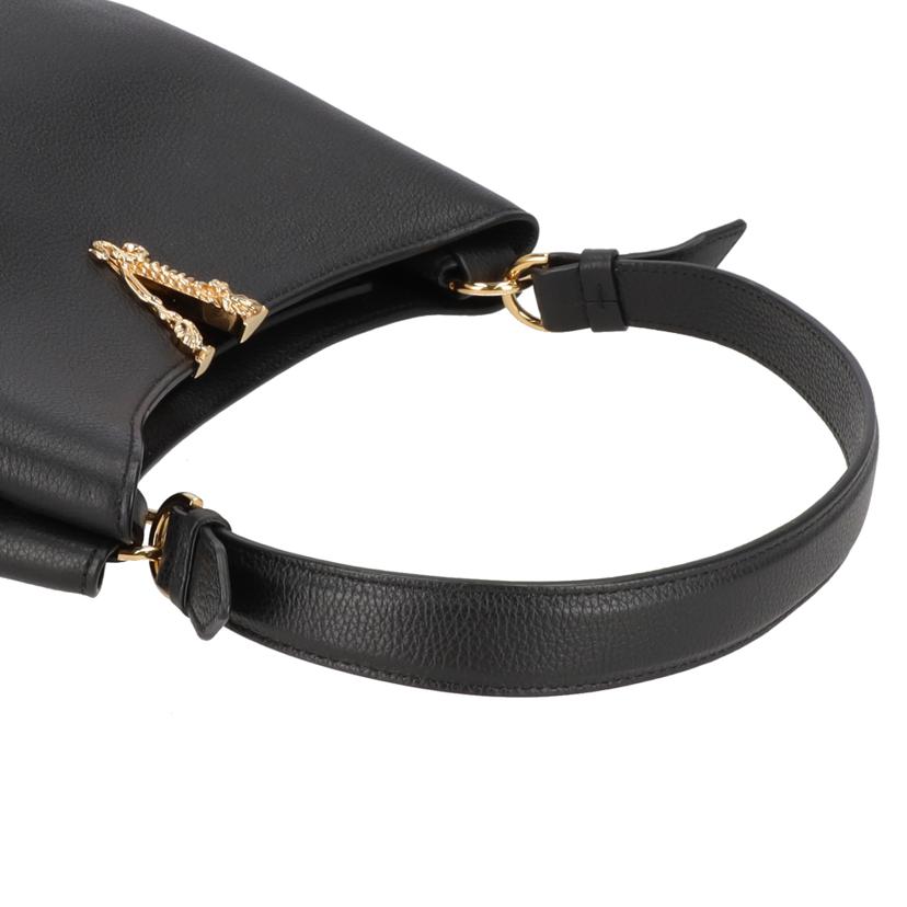 VERSACE ベルサーチ/ヴェルトゥス/レザー2WAYショルダーバッグ/ブラック/1005964 1A04093 //045*******/Aランク/18