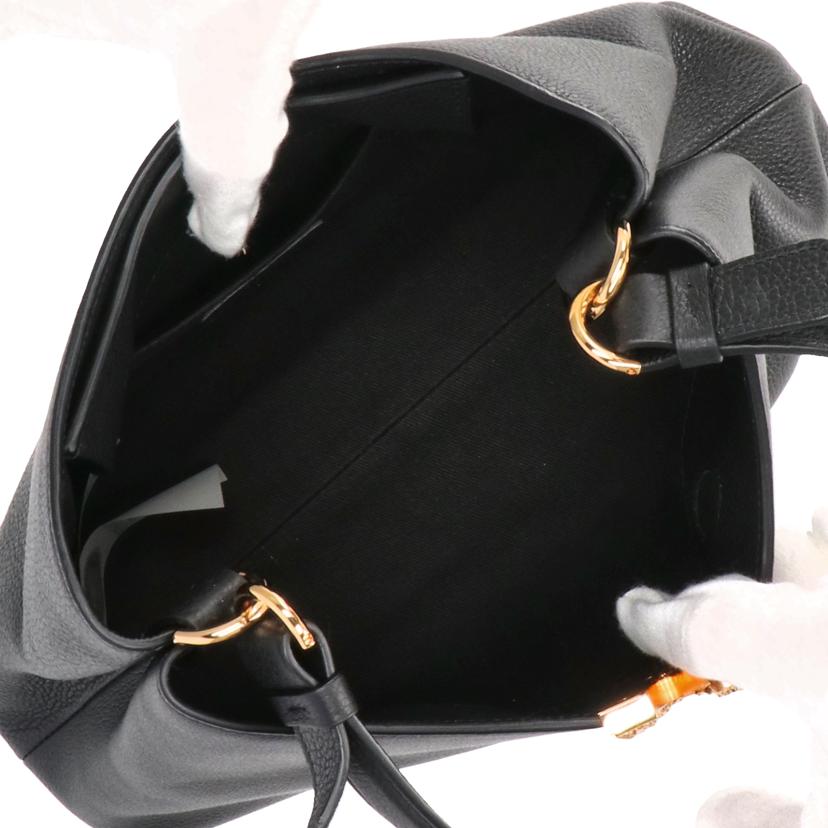 VERSACE ベルサーチ/ヴェルトゥス/レザー2WAYショルダーバッグ/ブラック/1005964 1A04093 //045*******/Aランク/18